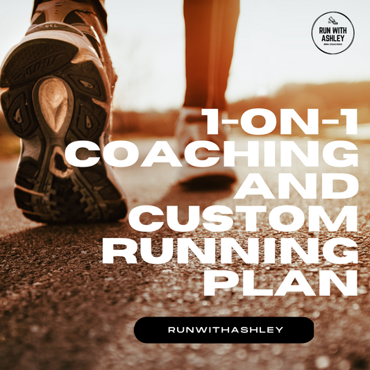 1:1 Coaching + Custom Running Plan (Monthly)