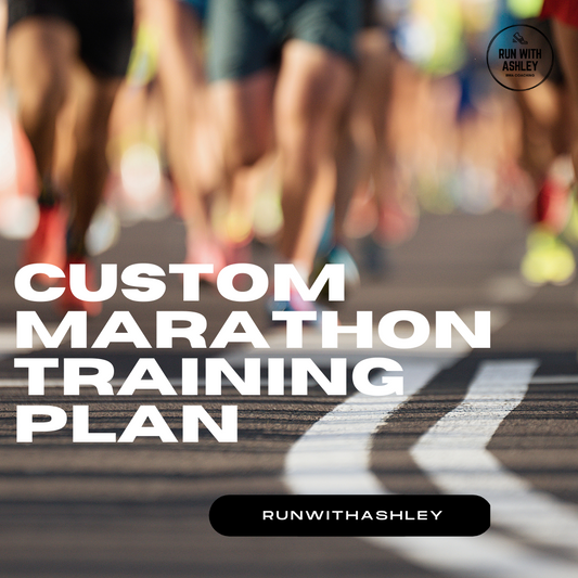 Custom Marathon Training Plan (4-Month Plan)